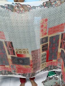 Embroidered Silk Saree