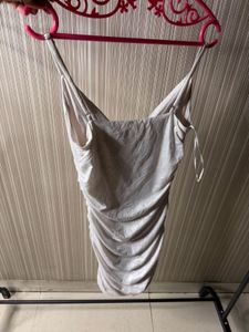 Chic Ruched Mini Dress