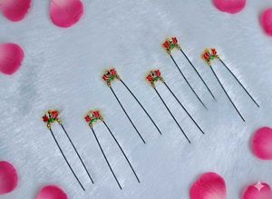 Lotus Hair U Pins - Set of