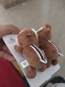 original Disney Chip 'n' Dale Plush Hair Clips