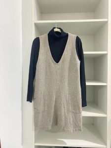 Mango Knit Wool Dress