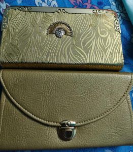 Elegant Gold Clutches (any one)