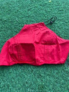 Red Casual Top