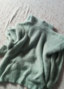 Cozy Mint Green Fuzzy Sweater