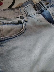 Light Wash Wide Leg Jeans