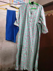 Cotton Kurta Set with Palazzos