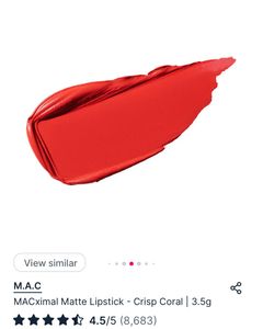 MAC lipstick