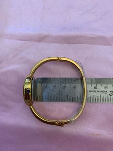 Elegant Oval Bangle Watch