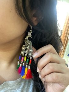 Multicolored earrings