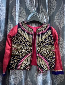 lehnga choli  and duppta