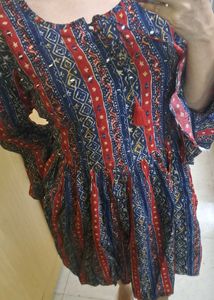 Mirror work Top - navratri spacial to