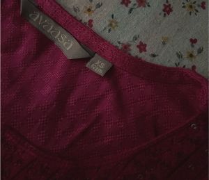 Beautiful Embroidered Kurta with Sequins