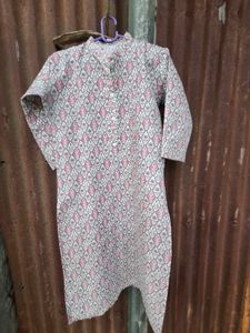Stylish Printed Cotton Kurta