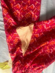 Vibrant Pink Ethnic Kurta Set