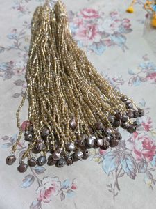 Beaded decor pcs (set of 4)