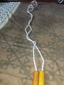 Skipping Rope , wooden piece + ( free delivery)