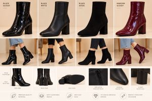 Buy any 1 Chic Ankle Boots - 4 Styles available