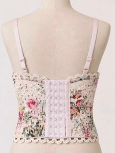 Floral Lace Corset Bralette