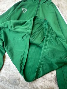 Y2K Nike Green Track Jacket