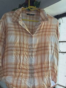 Casual Plaid Button-Up Shirt