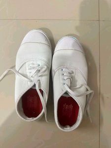 Classic White Canvas Sneakers