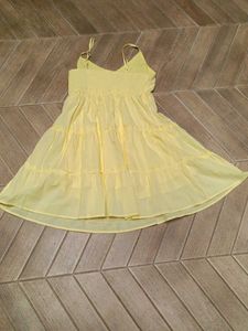 Yellow Tiered Sundress