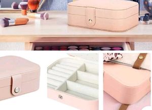 Elegant Pink Jewelry Organizer Box