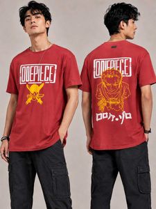One Piece Zoro Graphic Tee by Pull & Bear