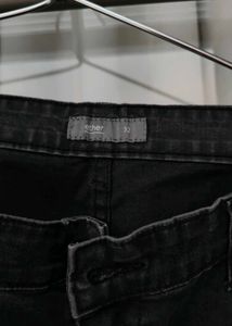 Women's Black Wash Jeans