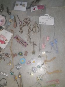 Korean Charms, Necklaces,Hair Accessories Lot