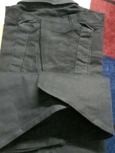 Smart Guy's Black Casual Shirt