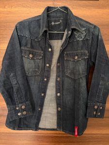Boys Denim Western Shirt
