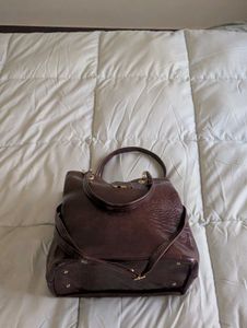 DA MILANO PAROLO Brown Shoulder Bag