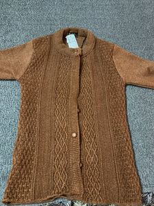 Cozy Brown Knit Sweater