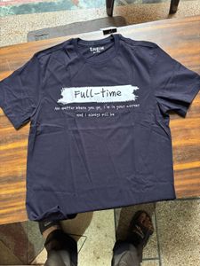 Full-Time Graphic Print T-Shirt