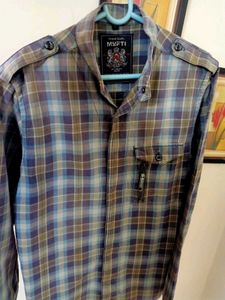 Mens Mufti Woolen Shirt Size 40