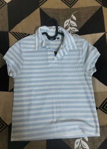 Striped Polo T-Shirt