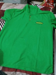 Men's Green Boom Polo Shi