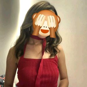 Red Halter Top