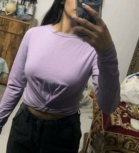 Lavender Street Style Store Fitted Top