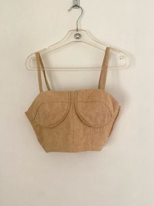 Cute Bustier soft denim