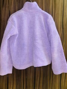 Cozy Lavender Fleece Jacket