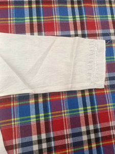 White Embroidered Ethnic Set