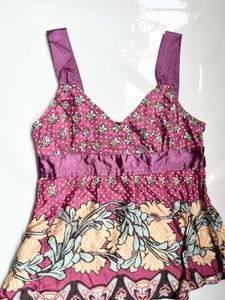 Boho Floral Print Cami Top