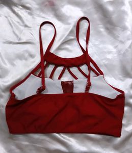 Chic Halter Neck Crop Top