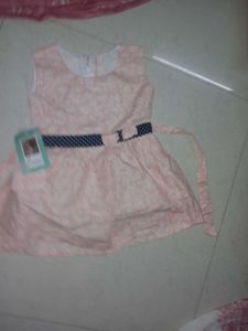 Cute Pink Patterned Dress