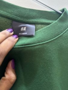 Men's Green Crewneck Sweatshirt