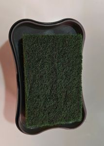 Soap Pump Dispenser &amp; Sponge Holder Plastic 2in 1