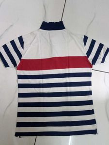 Striped Polo T-shirt