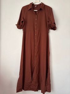 Classic Long Shirt Dress
